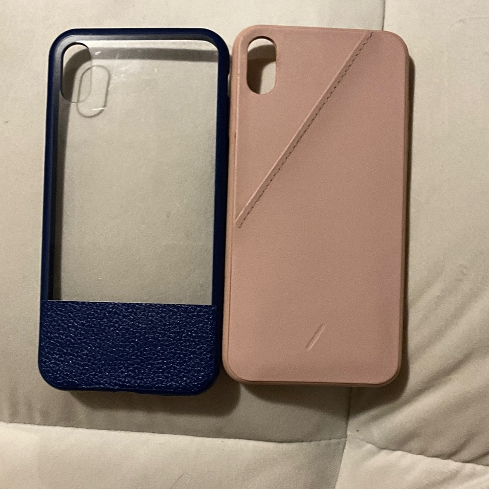 Dual Color Phone Case Set - Pink and Blue
